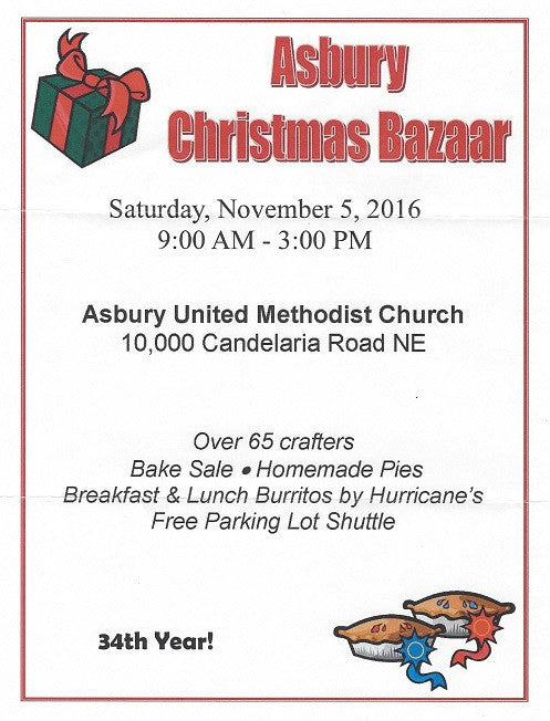 Mia's Botanicals @ Ashbury Christmas Bazaar November 5th