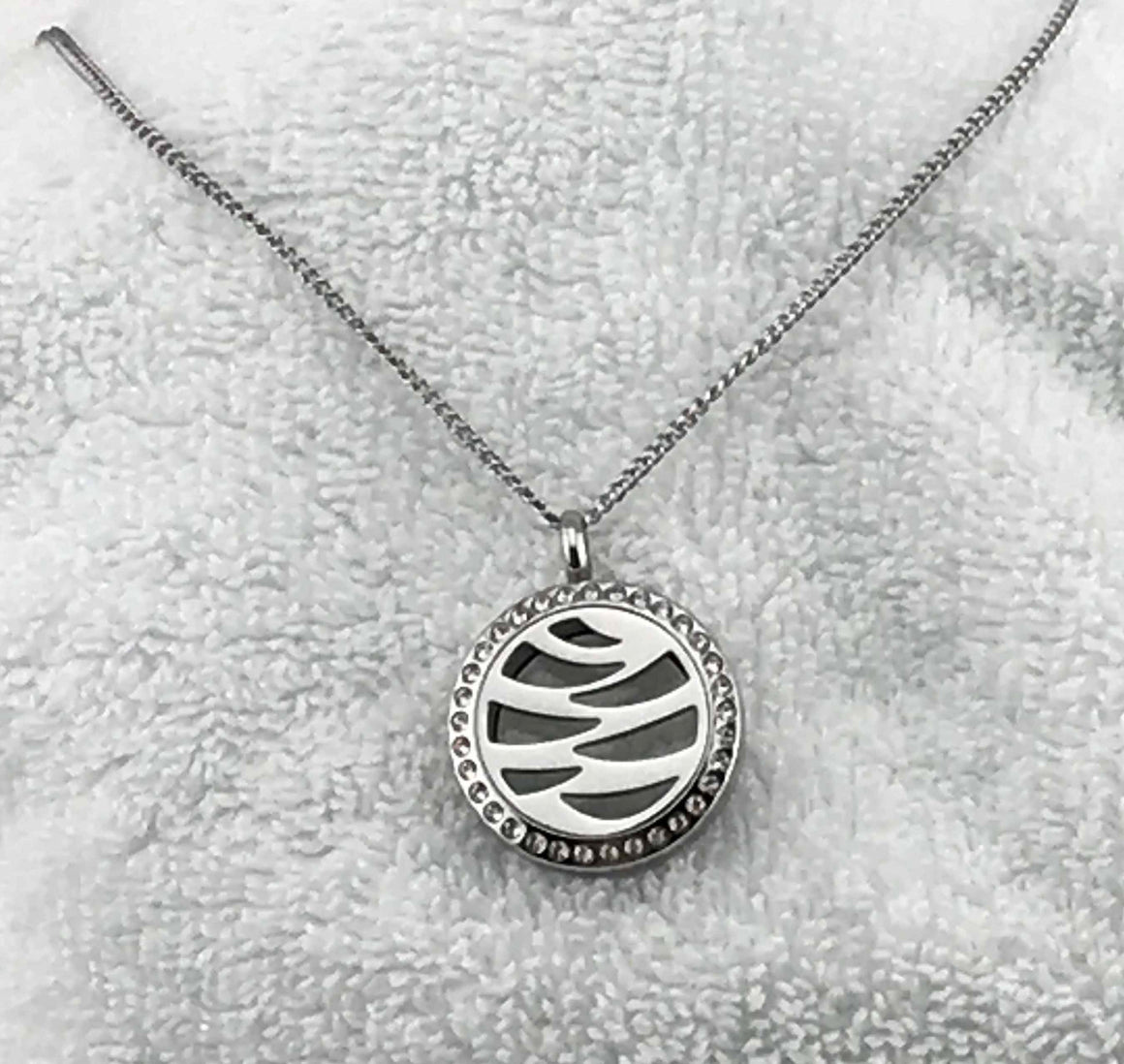 Stainless Steel Aromatherapy Necklace